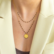 Collier Freja - noir - 45/50 cm
